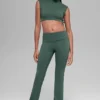 T-shirt à manches courtes Alo Softsculpt Capped out - Vert trèfle