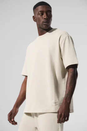 T-shirt à manches courtes Double Take - Beige