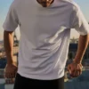 T-shirt à manches courtes Double Take - Blanc