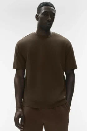 T-shirt à manches courtes Double Take - Espresso