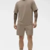 T-shirt à manches courtes Double Take - Gravel