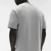 T-shirt à manches courtes Double Take - Gris chiné athlétique