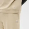 T-shirt à manches courtes en coton et cachemire Ever Soft - Sandy Beige