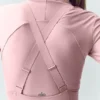T-shirt à manches longues Airlift Winter Warm Ski Time - Rose champagne