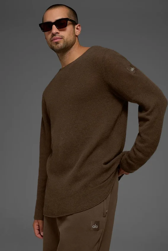 T-shirt à manches longues Cashmere Reform - Espresso
