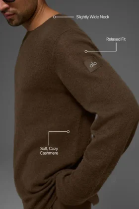 T-shirt à manches longues Cashmere Reform – Espresso