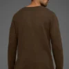 T-shirt à manches longues Cashmere Reform - Espresso