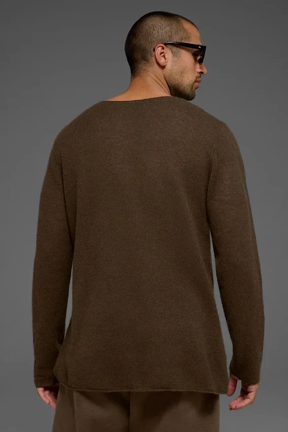 T-shirt à manches longues Cashmere Reform - Espresso