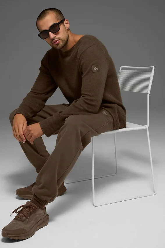 T-shirt à manches longues Cashmere Reform - Espresso