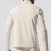 T-shirt à manches longues Conquer 1/4 Zip Reform - Bone