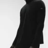 T-shirt à manches longues Conquer 1/4 Zip Reform - Noir