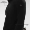 T-shirt à manches longues Conquer 1/4 Zip Reform - Noir