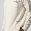 T-shirt à manches longues Double Take - Beige