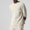 T-shirt à manches longues Double Take - Beige