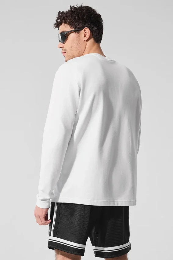 T-shirt à manches longues Double Take - Blanc