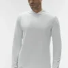 T-shirt à manches longues et capuche Conquer Reform - Blanc