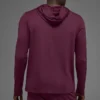T-shirt à manches longues et capuche Conquer Reform - Burgundy