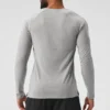 T-shirt à manches longues Triumph - Gris chiné athlétique