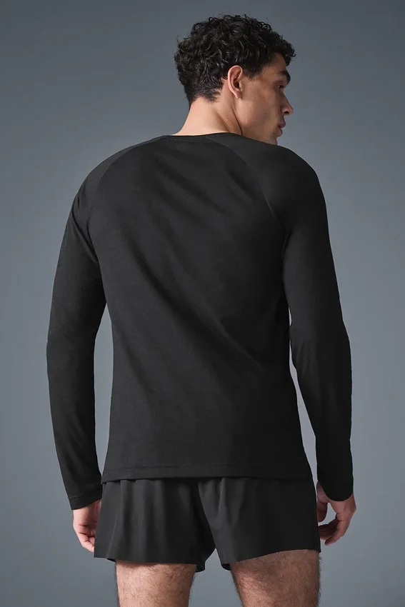 T-shirt à manches longues Triumph - Noir