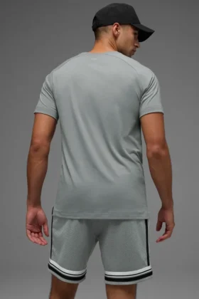 T-shirt à manches raglan Triumph – Gris lunaire