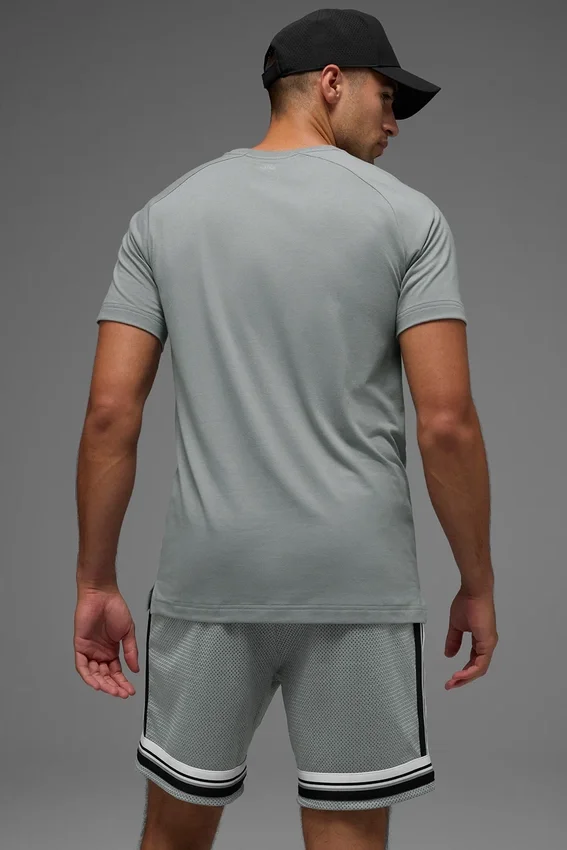 T-shirt à manches raglan Triumph - Gris lunaire
