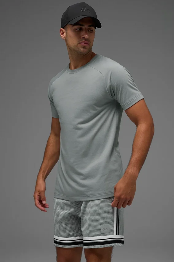 T-shirt à manches raglan Triumph - Gris lunaire