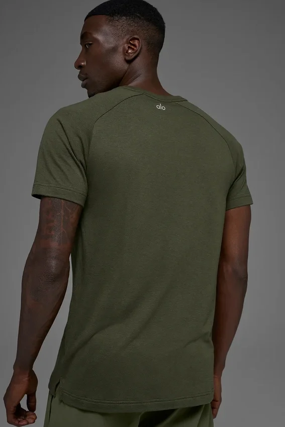 T-shirt à manches raglan Triumph - Vert olive