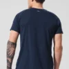 T-shirt raglan Triumph - Bleu marine
