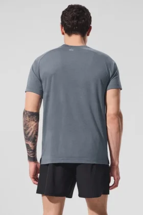 T-shirt raglan Triumph – Gris acier