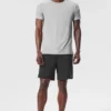 T-shirt raglan Triumph – Gris chiné athlétique