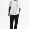 T-shirt street essentiel à manches courtes - Blanc