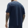 T-shirt street essentiel à manches courtes - Bleu marine