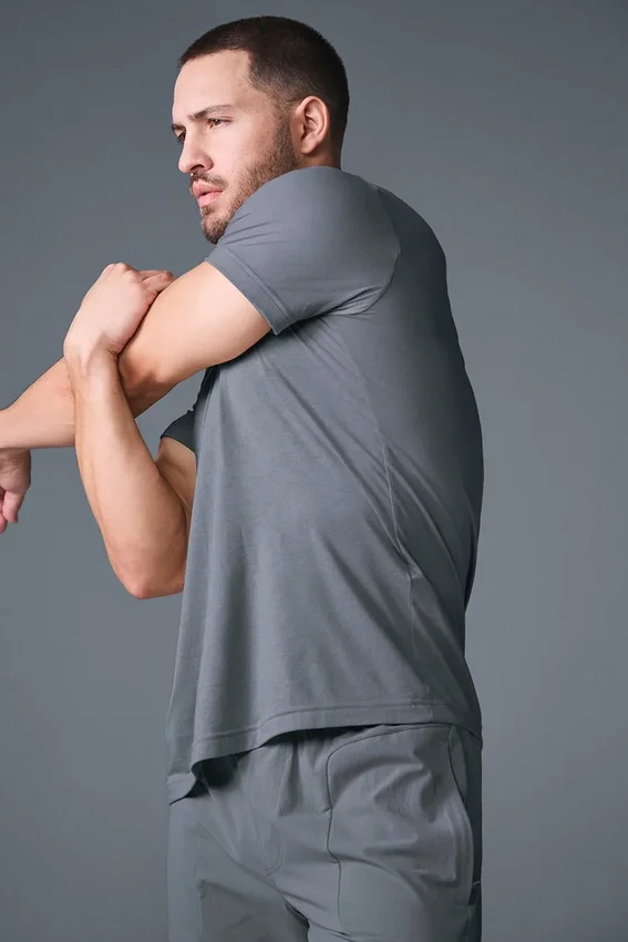 T-shirt Triumph - Gris acier