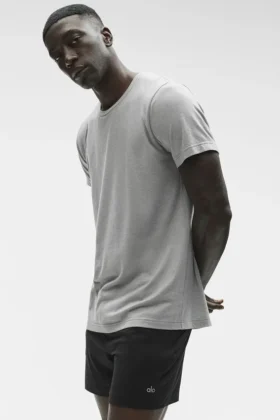 T-shirt Triumph - Gris chiné athlétique