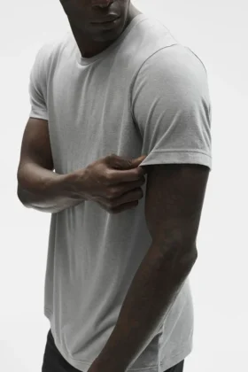 T-shirt Triumph – Gris chiné athlétique