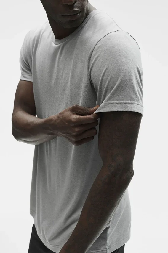 T-shirt Triumph - Gris chiné athlétique
