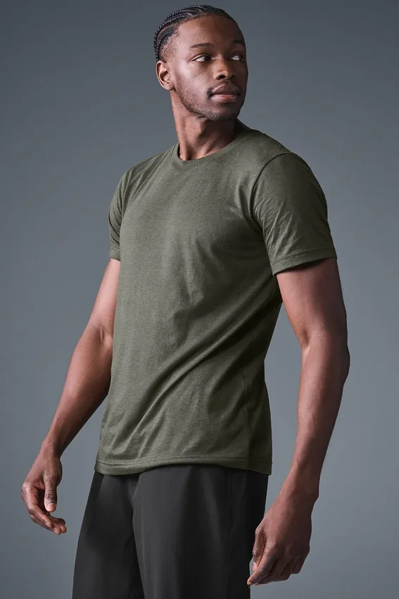 T-shirt Triumph - Vert furtif