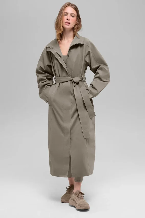Trench-coat Journey - Cacao clair