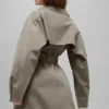 Trench-coat Journey - Cacao clair