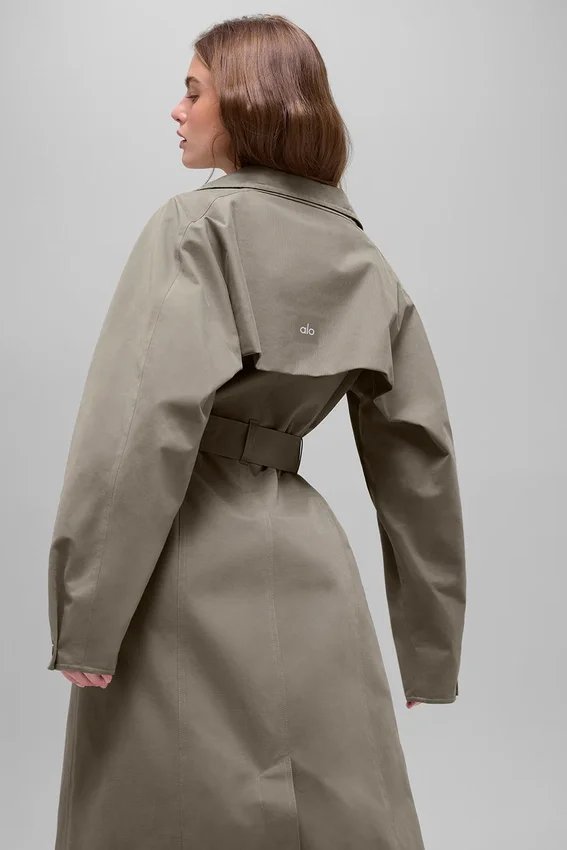 Trench-coat Journey - Cacao clair
