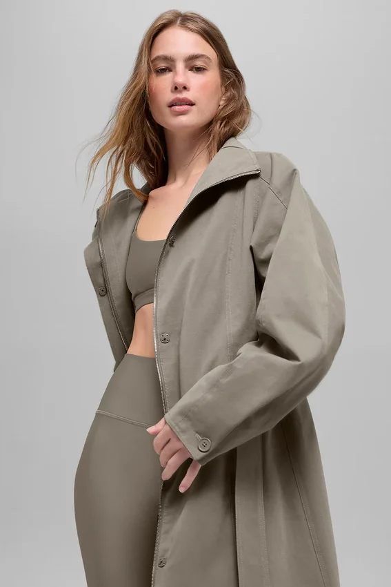 Trench-coat Journey - Cacao clair