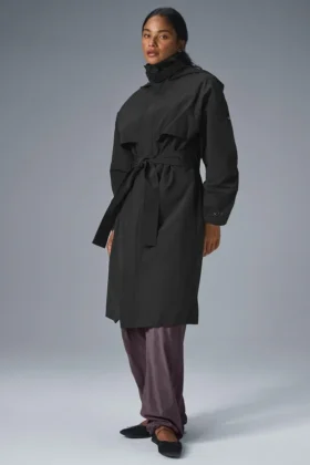Trench « Crinkle on the Move » - Noir