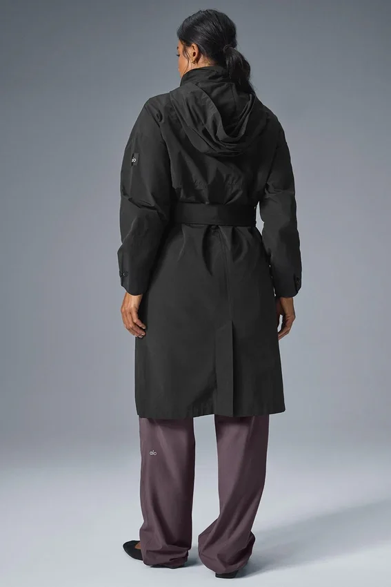 Trench « Crinkle on the Move » - Noir