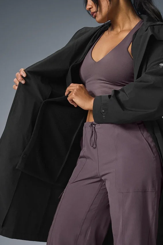 Trench « Crinkle on the Move » - Noir