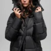 Trench matelassé Gold Rush - Noir