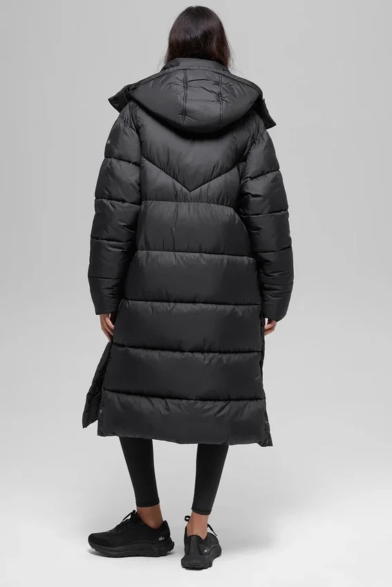 Trench matelassé Gold Rush - Noir