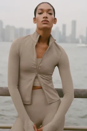 Veste Airlift Winter Warm Radiant à fermeture éclair intégrale - Gravel