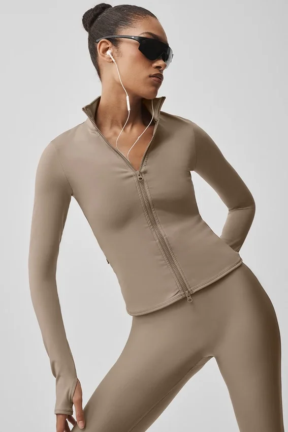 Veste Airlift Winter Warm Radiant à fermeture éclair intégrale - Gravel