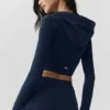 Veste ajustée Alosoft Sincere - Bleu marine