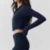 Veste ajustée Alosoft Sincere - Bleu marine